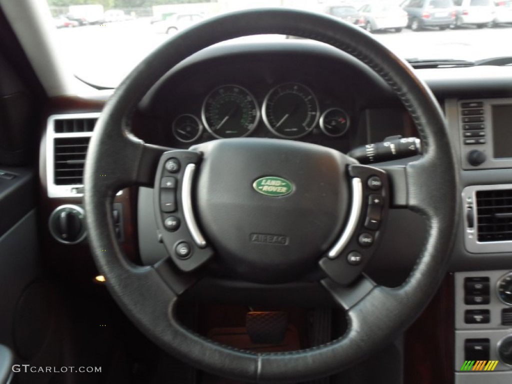 2003 Range Rover HSE - Java Black Metallic / Charcoal/Jet Black photo #13