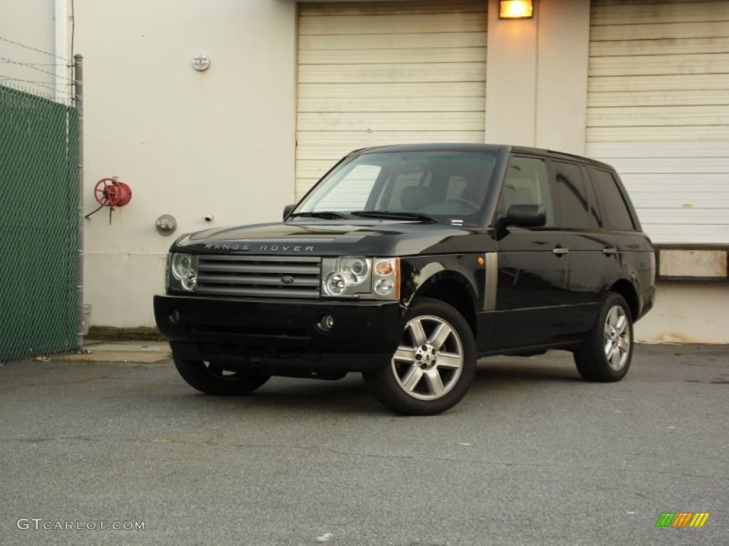 2003 Range Rover HSE - Java Black Metallic / Charcoal/Jet Black photo #25