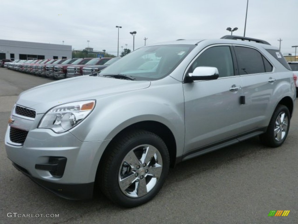Silver Ice Metallic 2015 Chevrolet Equinox LT AWD Exterior Photo #96230382