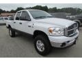 Bright White - Ram 2500 SLT Quad Cab 4x4 Photo No. 4