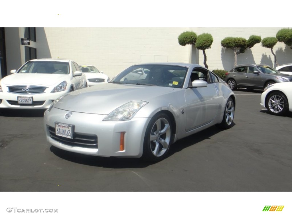 2008 350Z Touring Coupe - Silver Alloy / Charcoal photo #1