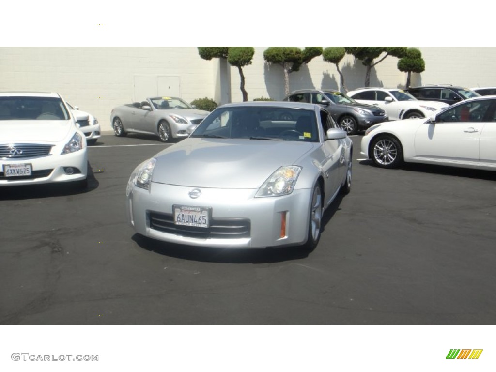 2008 350Z Touring Coupe - Silver Alloy / Charcoal photo #2