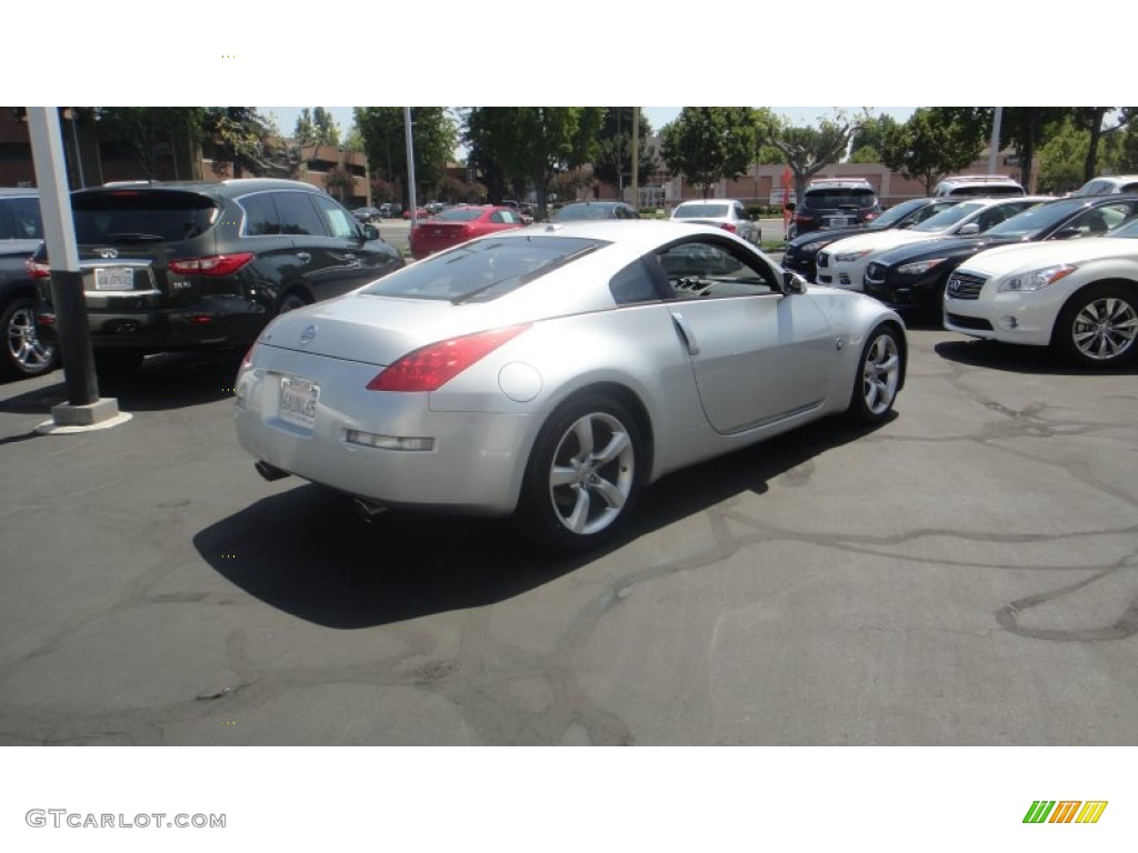 2008 350Z Touring Coupe - Silver Alloy / Charcoal photo #4