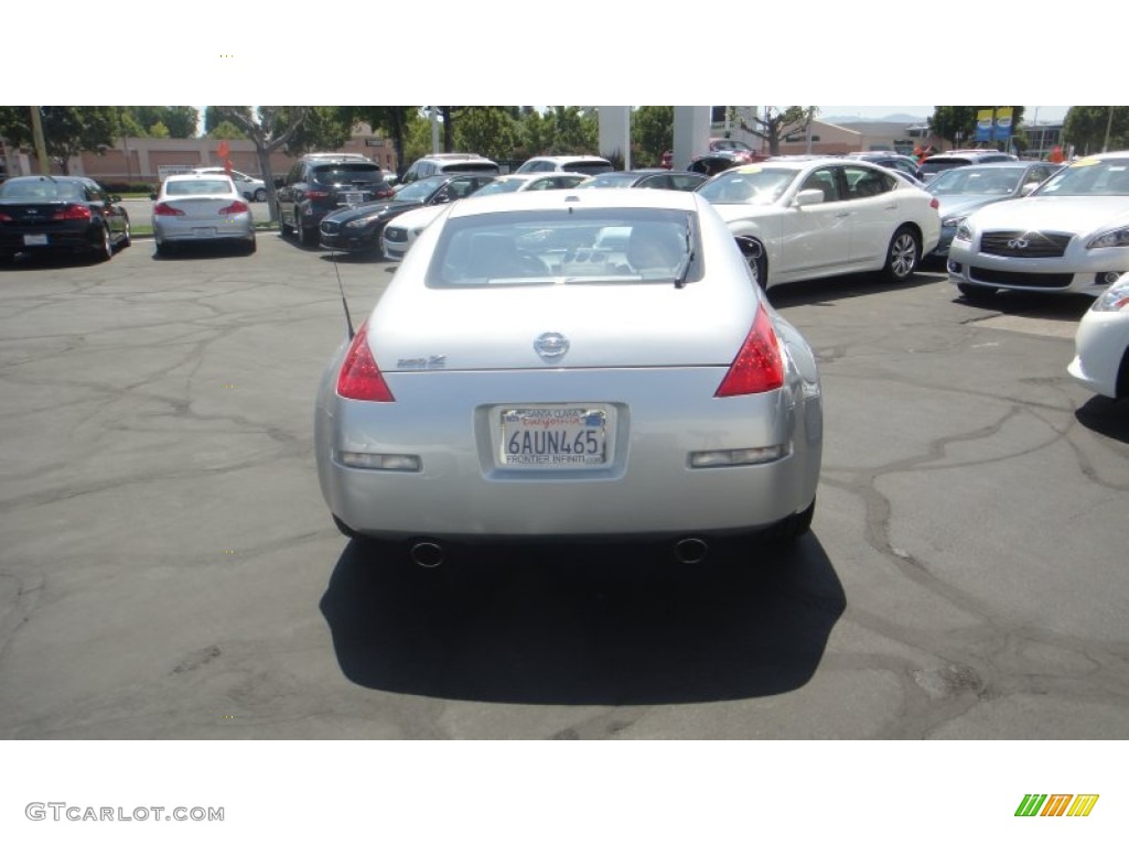 2008 350Z Touring Coupe - Silver Alloy / Charcoal photo #5