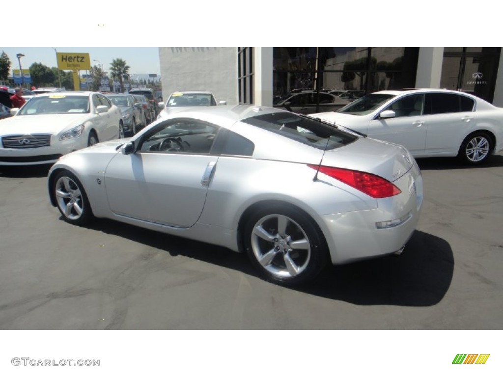 2008 350Z Touring Coupe - Silver Alloy / Charcoal photo #6