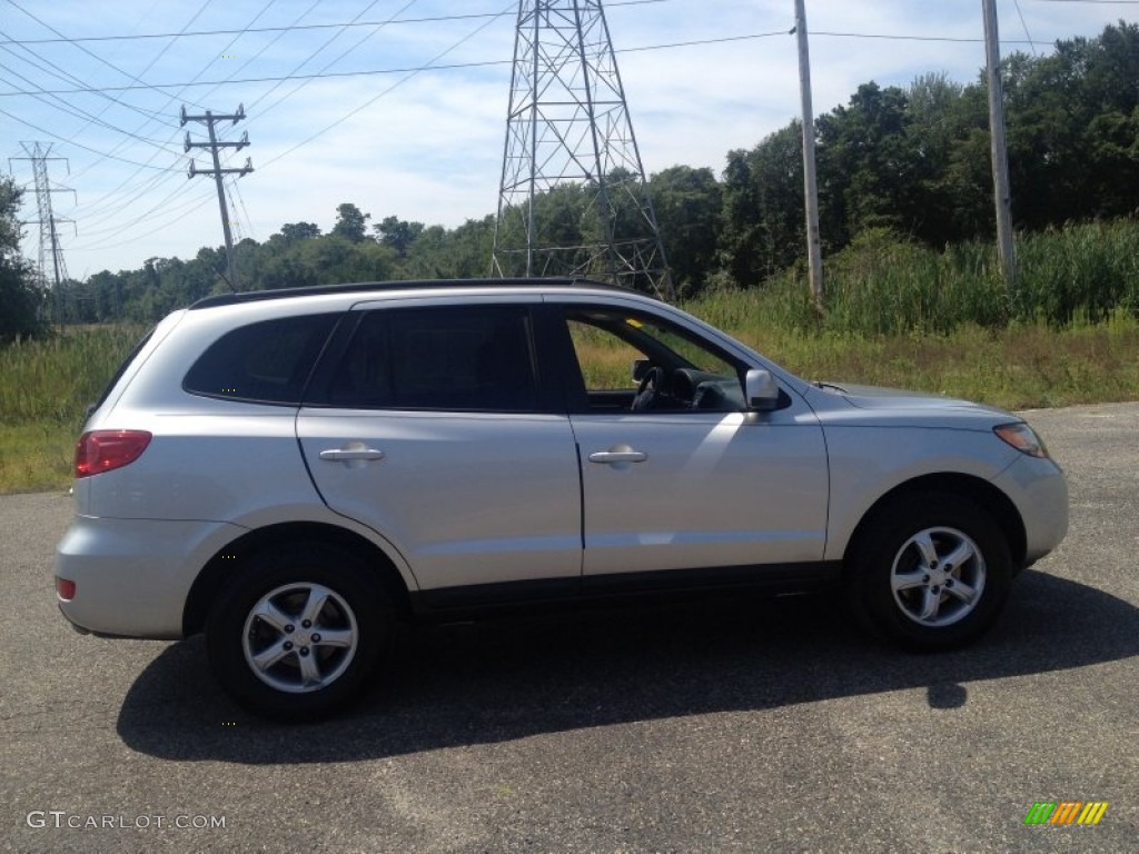 2008 Santa Fe GLS - Bright Silver / Gray photo #5