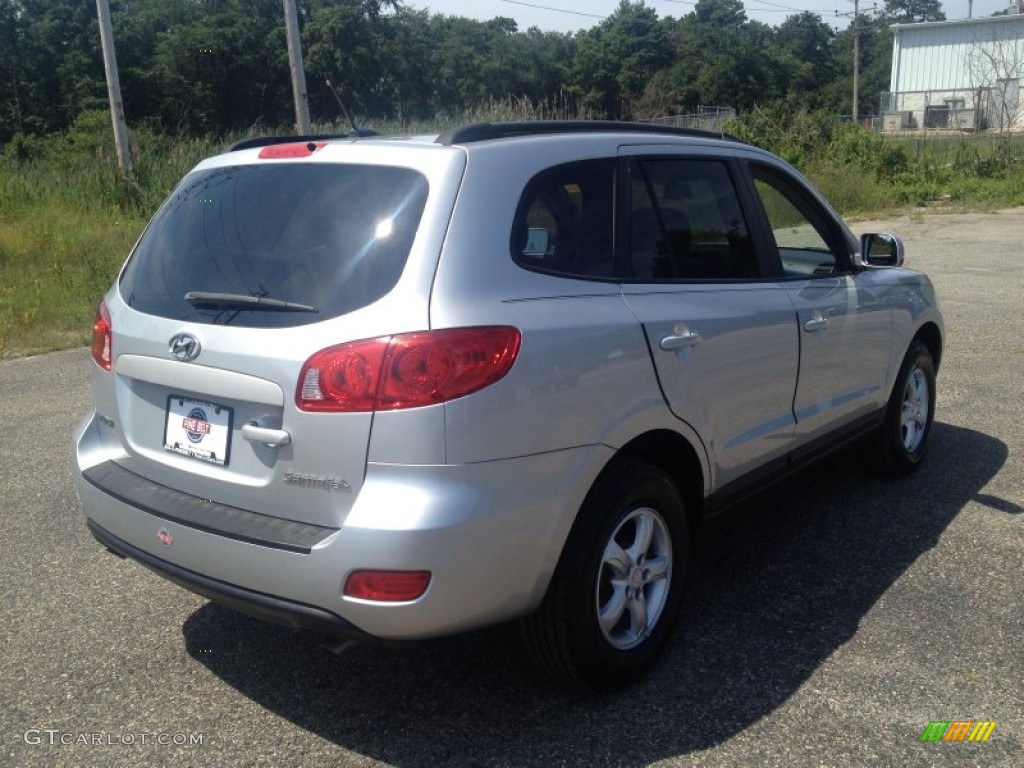 2008 Santa Fe GLS - Bright Silver / Gray photo #7