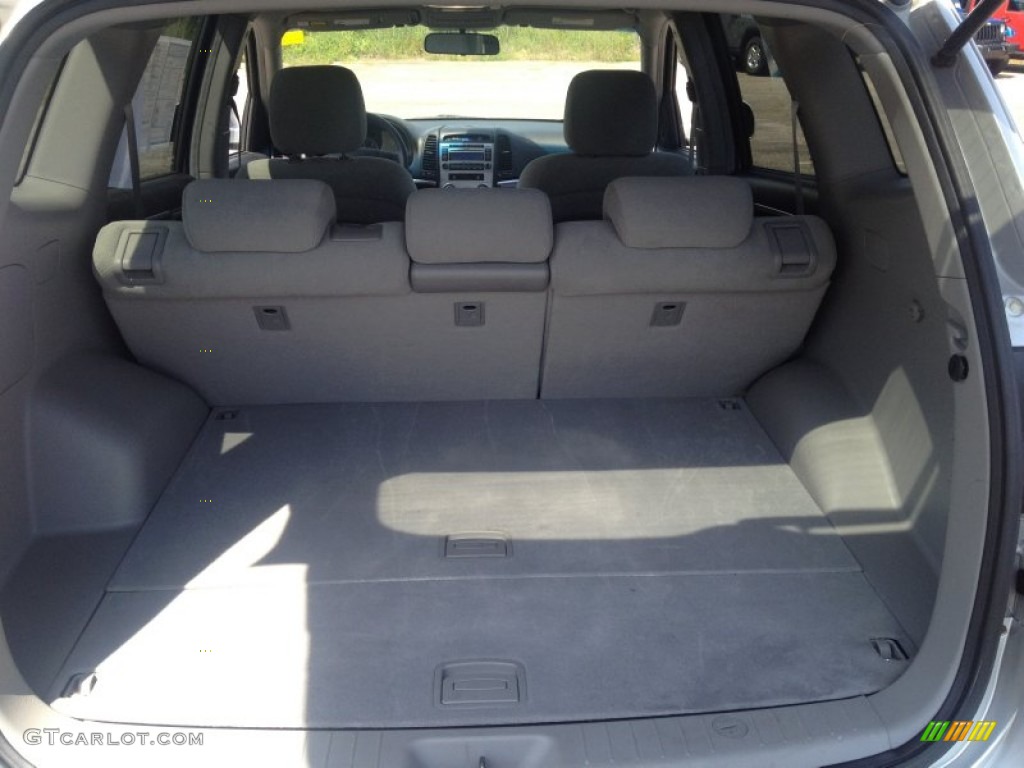 2008 Santa Fe GLS - Bright Silver / Gray photo #9