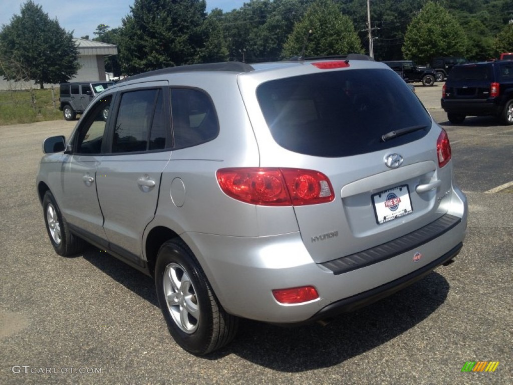2008 Santa Fe GLS - Bright Silver / Gray photo #10