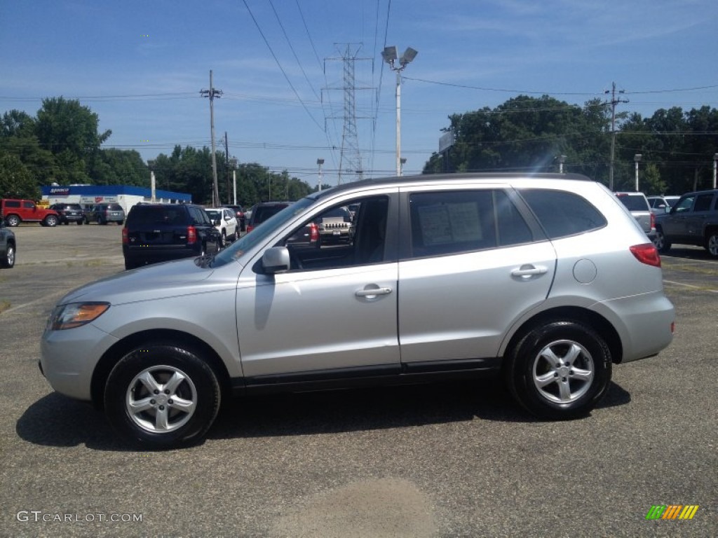 Bright Silver 2008 Hyundai Santa Fe GLS Exterior Photo #96231759