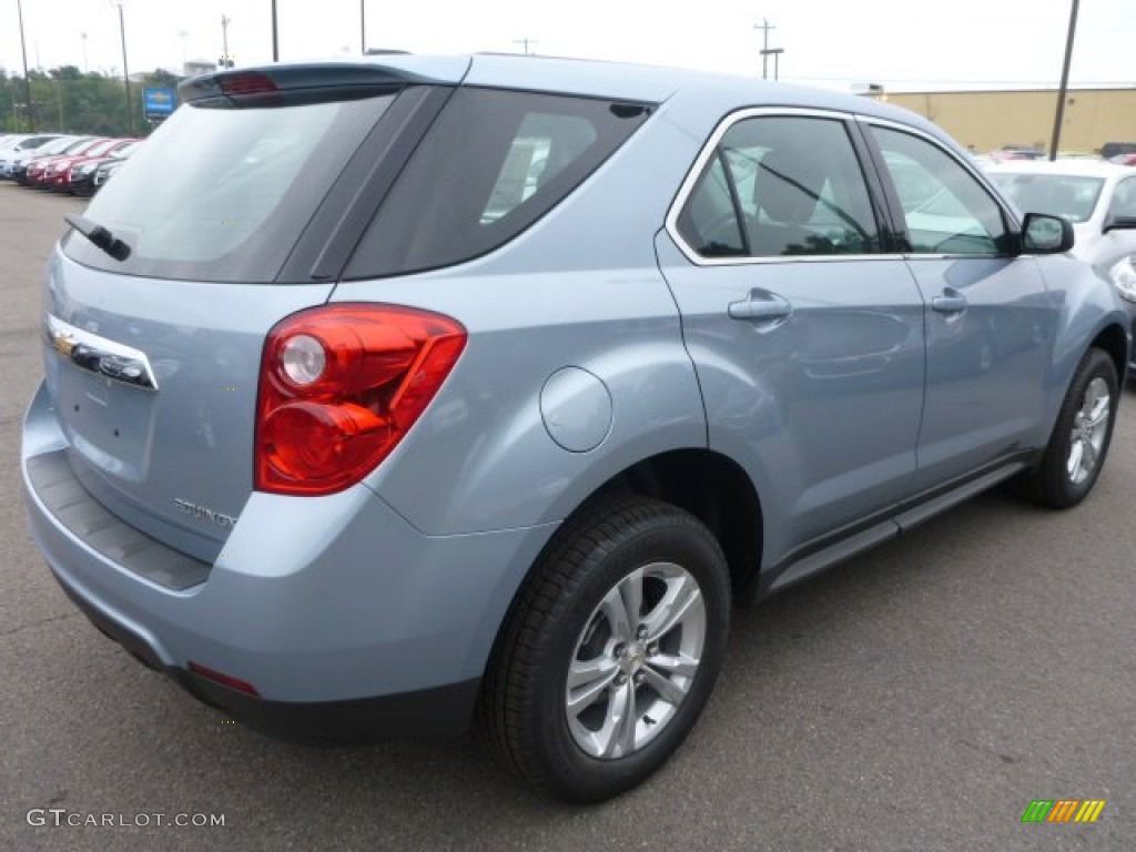 2015 Equinox LS AWD - Silver Topaz Metallic / Jet Black photo #5