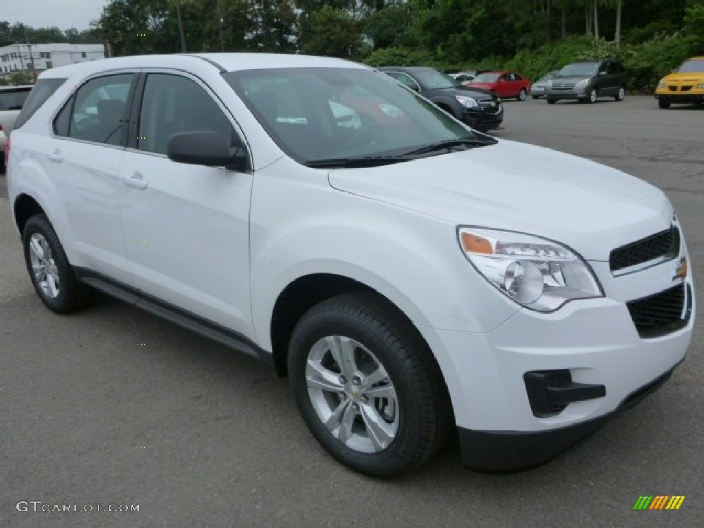 Summit White 2015 Chevrolet Equinox LS Exterior Photo #96233208