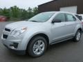 2015 Silver Ice Metallic Chevrolet Equinox LS  photo #1