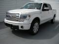 2014 White Platinum Ford F150 Platinum SuperCrew 4x4  photo #7