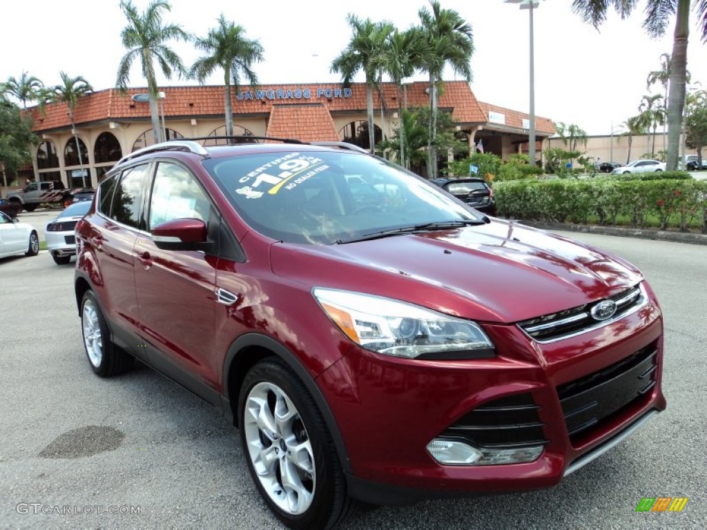 Ruby Red Metallic Ford Escape