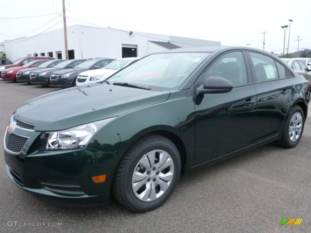 Rainforest Green Metallic Chevrolet Cruze