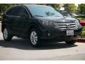 2012 Crystal Black Pearl Honda CR-V EX  photo #1