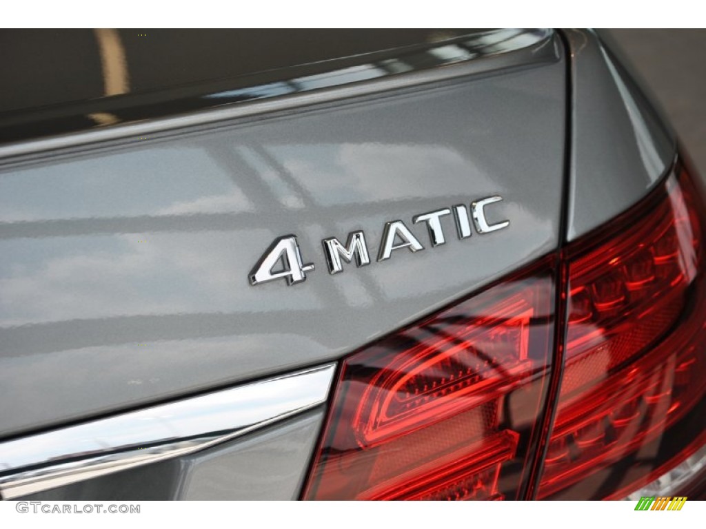 2014 E 350 4Matic Sedan - Paladium Silver Metallic / Black photo #3