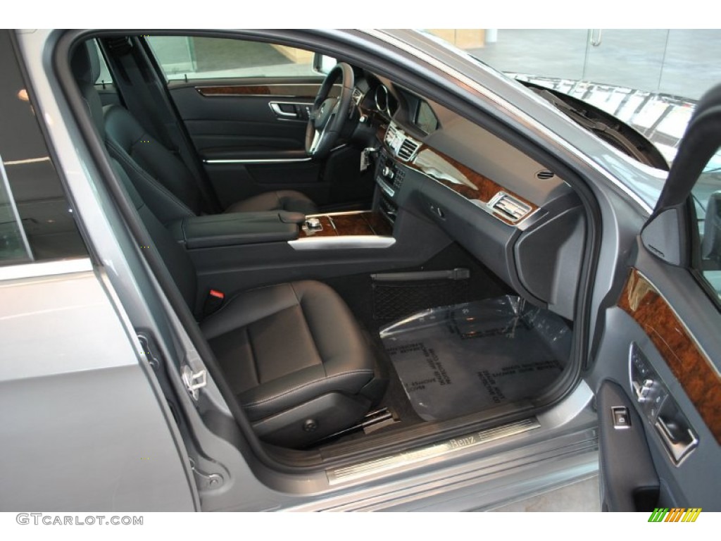 2014 E 350 4Matic Sedan - Paladium Silver Metallic / Black photo #5