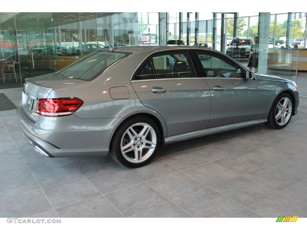2014 E 350 4Matic Sedan - Paladium Silver Metallic / Black photo #8