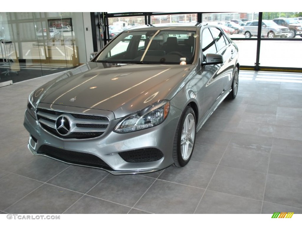 2014 E 350 4Matic Sedan - Paladium Silver Metallic / Black photo #11