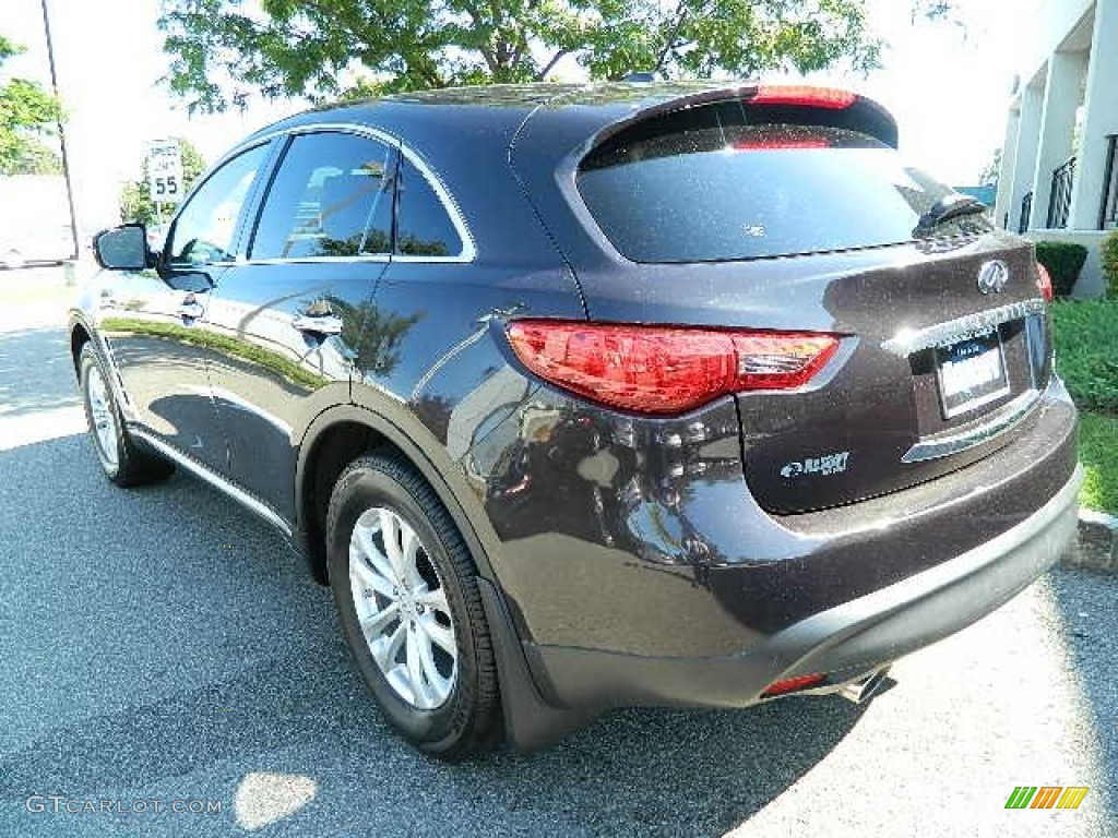 2009 FX 35 AWD - Midnight Mocha / Wheat photo #4