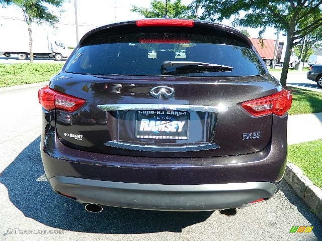 2009 FX 35 AWD - Midnight Mocha / Wheat photo #5
