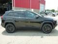 2014 Brilliant Black Crystal Pearl Jeep Cherokee Trailhawk 4x4  photo #6