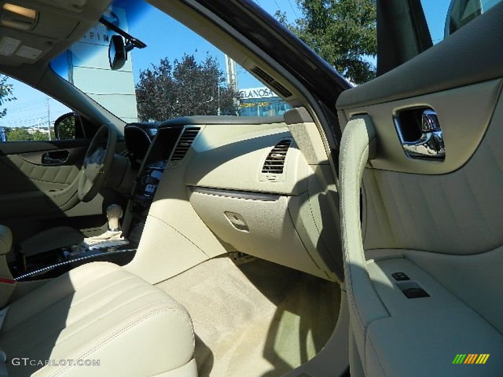 2009 FX 35 AWD - Midnight Mocha / Wheat photo #15