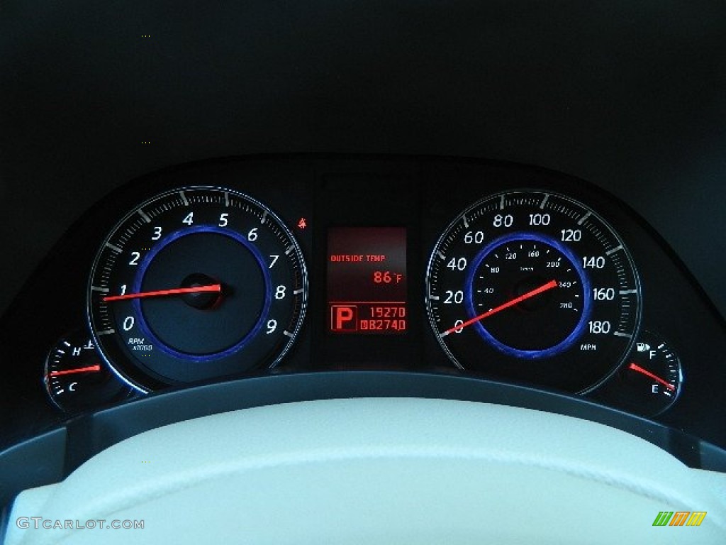 2009 FX 35 AWD - Midnight Mocha / Wheat photo #18