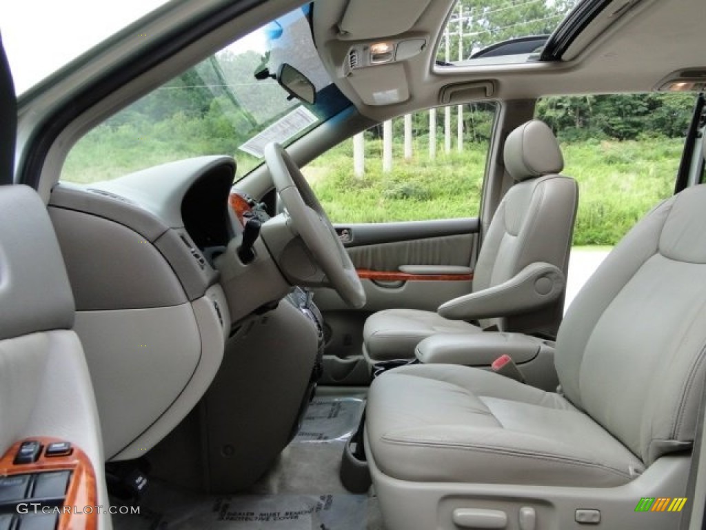2007 Sienna XLE - Silver Pine Mica / Taupe photo #7