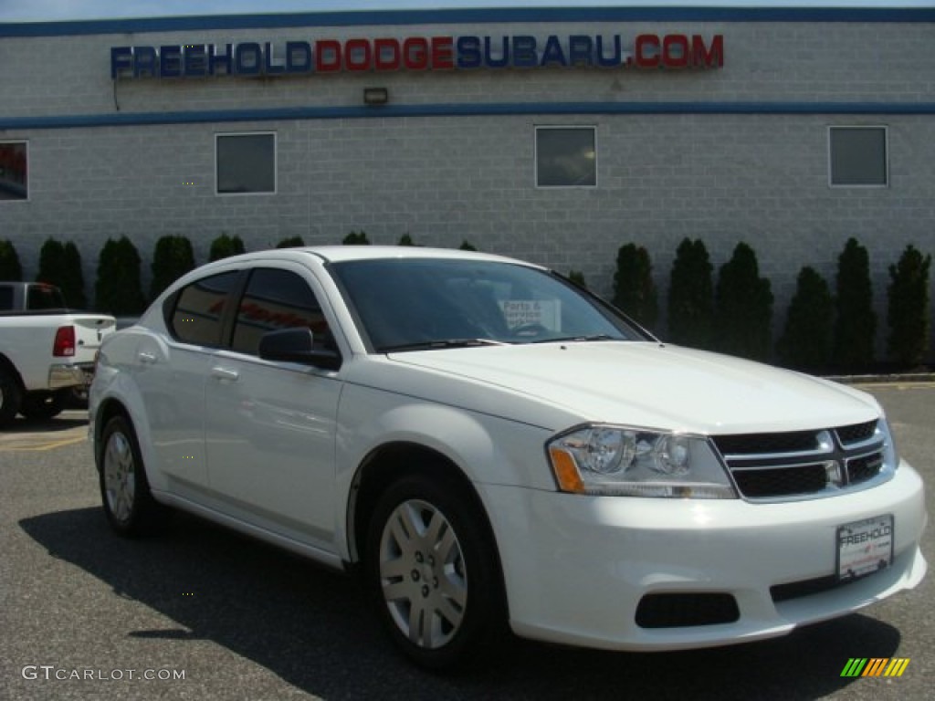 2014 Avenger SE - Bright White / Black photo #1