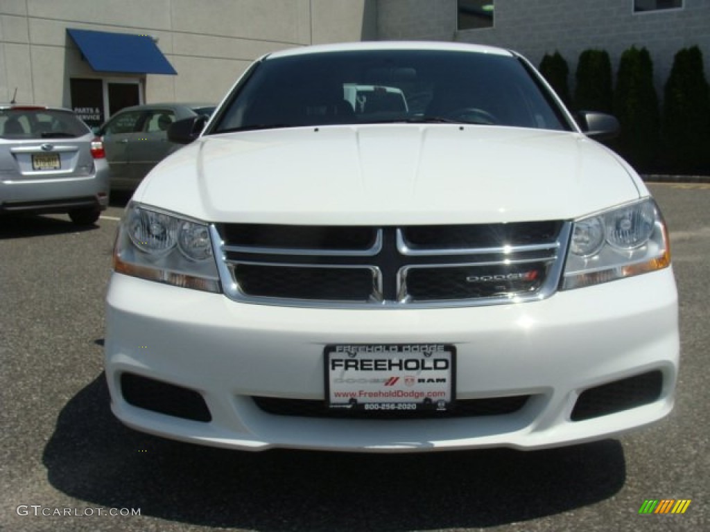 2014 Avenger SE - Bright White / Black photo #2