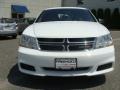 2014 Bright White Dodge Avenger SE  photo #2