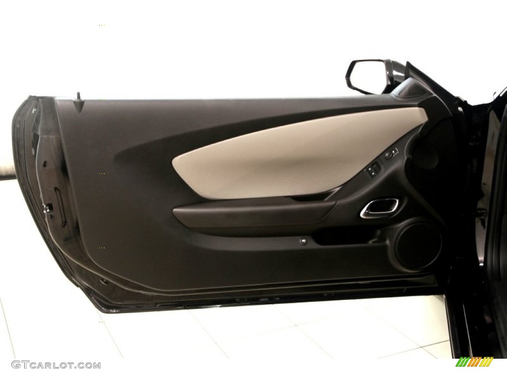 2010 Camaro LS Coupe - Black / Black photo #4