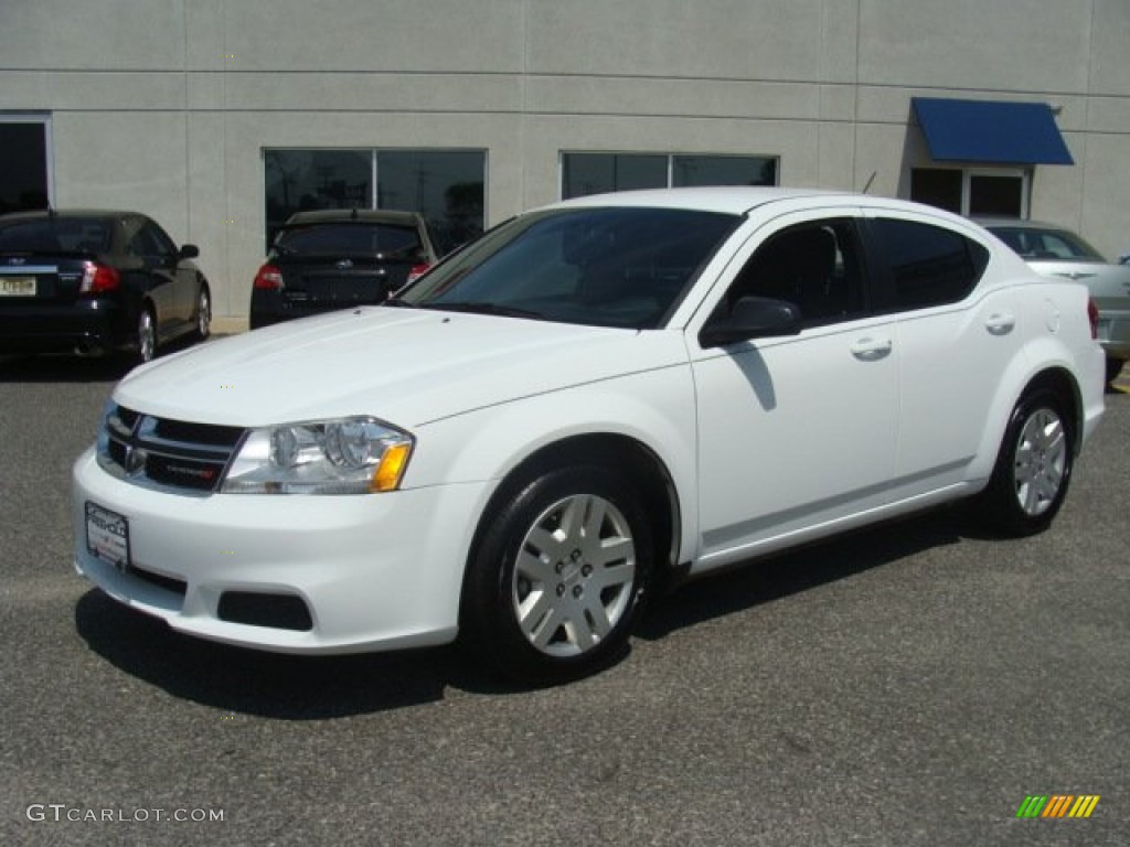 2014 Avenger SE - Bright White / Black photo #3