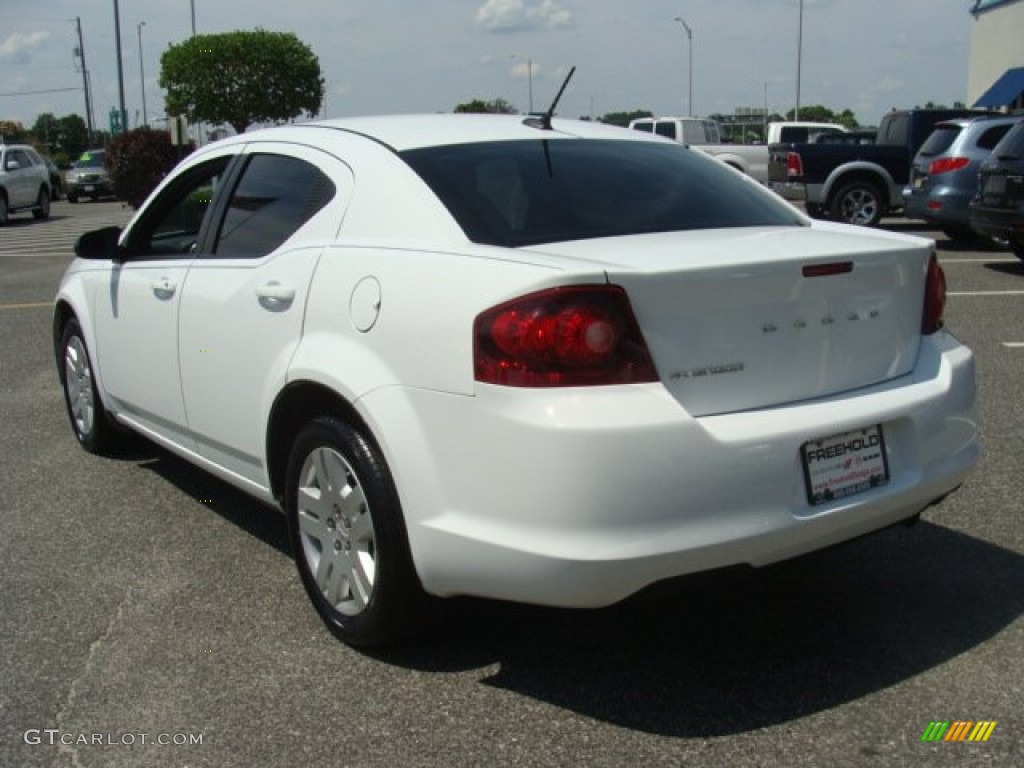 2014 Avenger SE - Bright White / Black photo #4