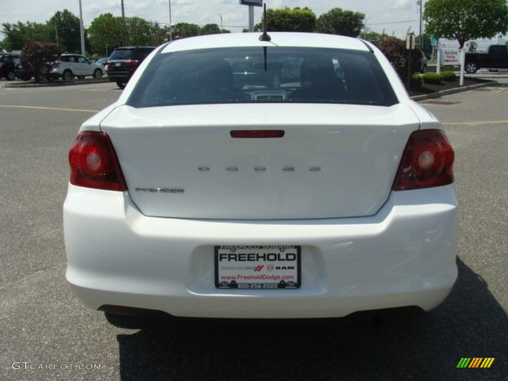 2014 Avenger SE - Bright White / Black photo #5
