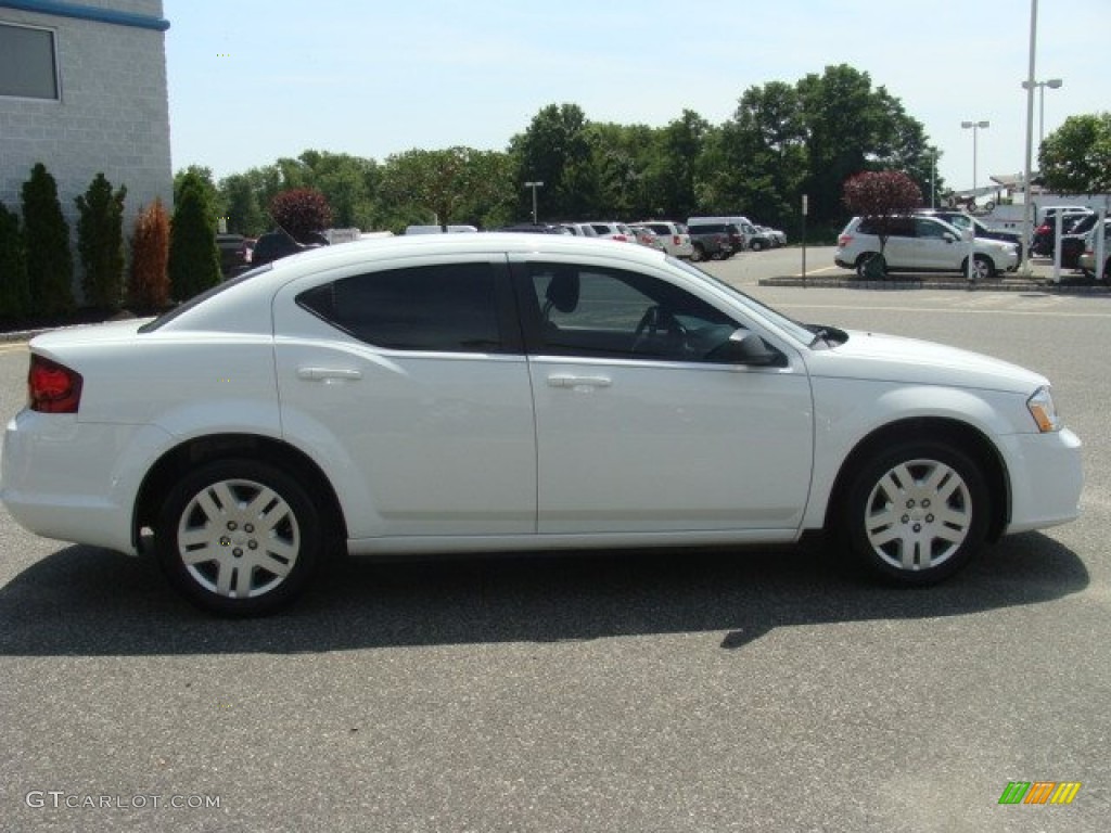 2014 Avenger SE - Bright White / Black photo #8