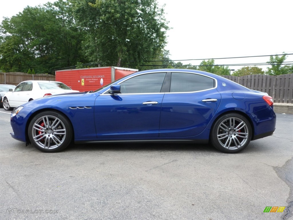 2014 Ghibli S Q4 - Blu Emozione (Blue) / Nero photo #2