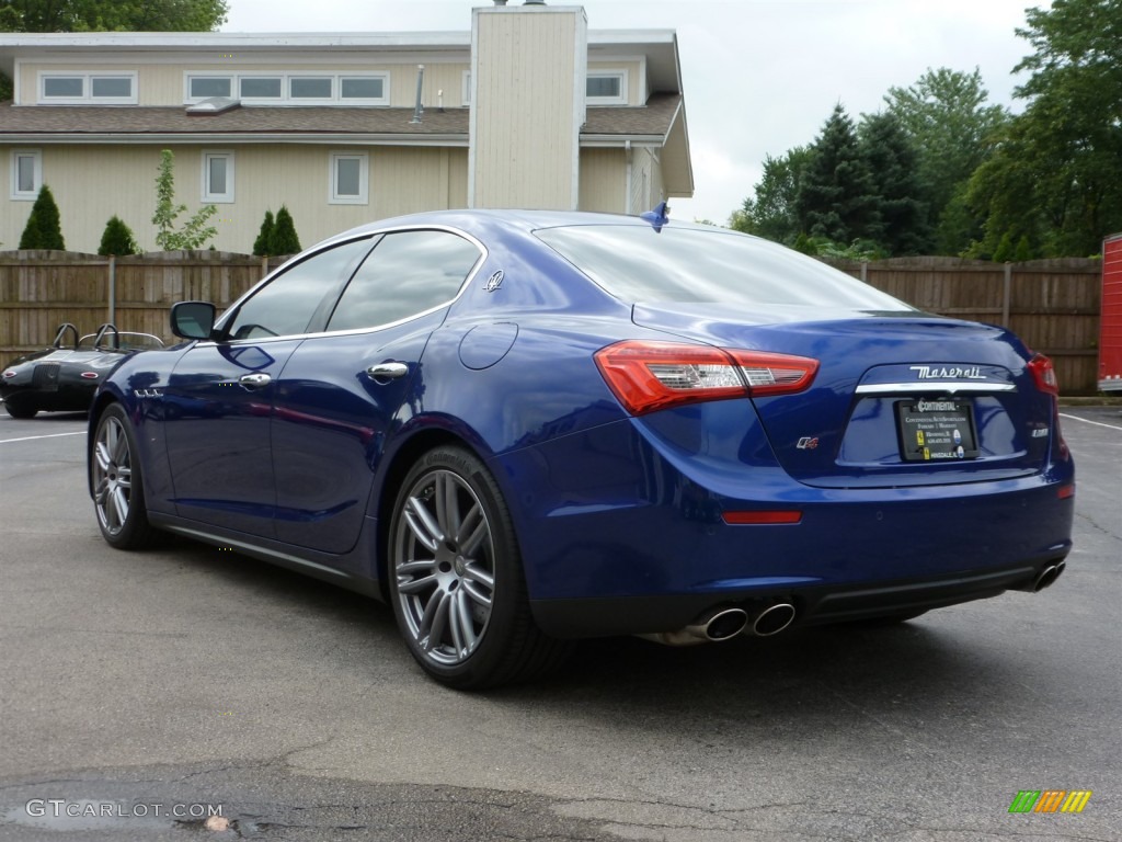 2014 Ghibli S Q4 - Blu Emozione (Blue) / Nero photo #3