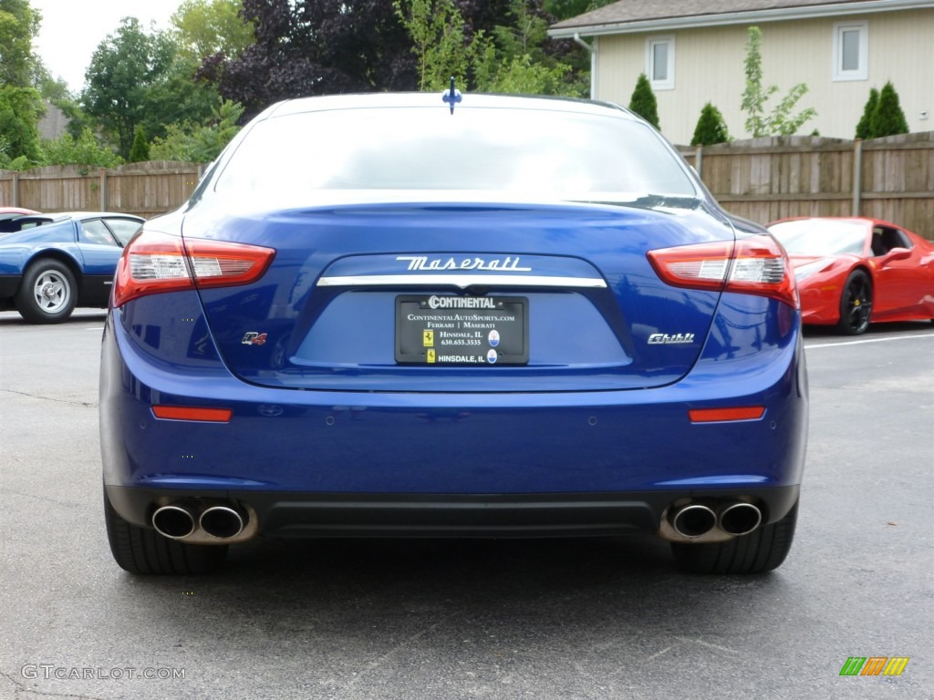 2014 Ghibli S Q4 - Blu Emozione (Blue) / Nero photo #4