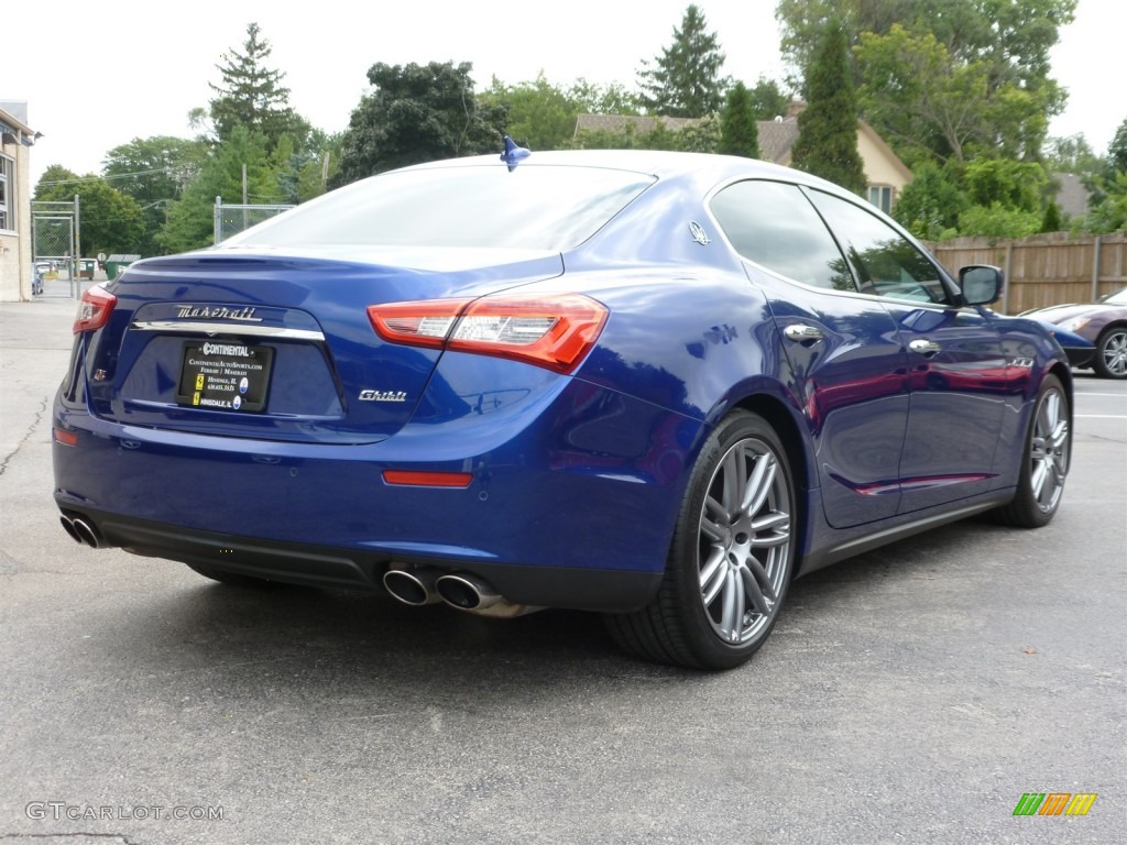 2014 Ghibli S Q4 - Blu Emozione (Blue) / Nero photo #5