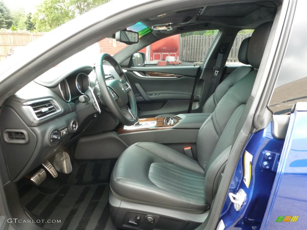 2014 Ghibli S Q4 - Blu Emozione (Blue) / Nero photo #12
