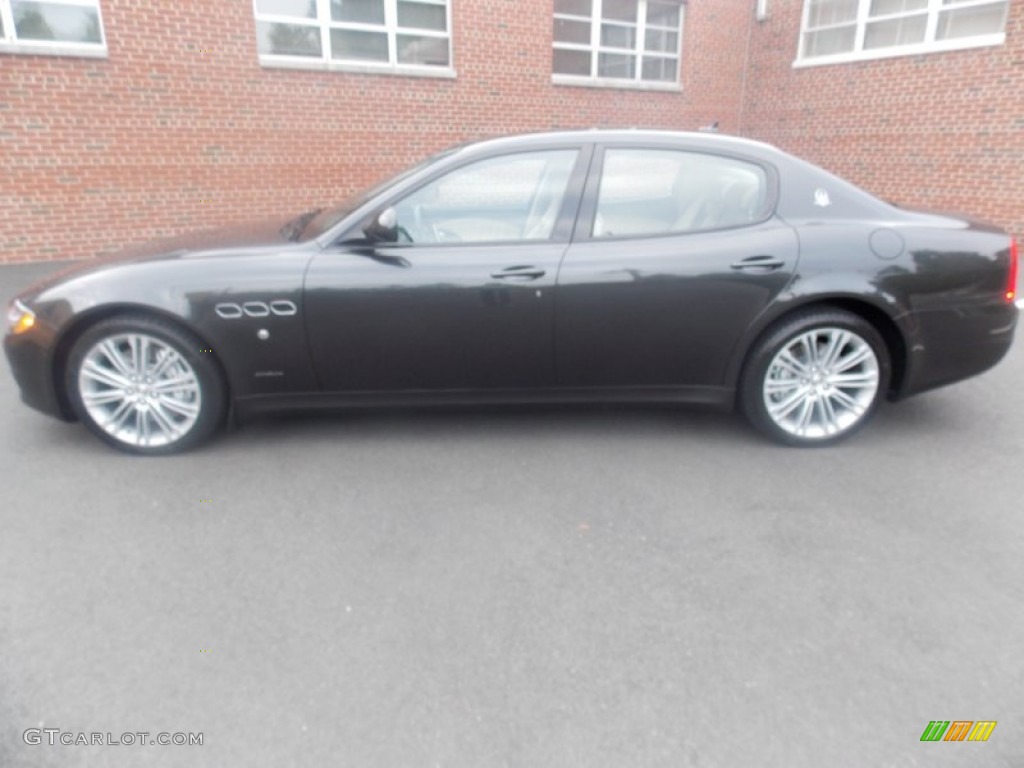 2011 Quattroporte S - Grigio Granito (Dark Grey) / Sabbia photo #2