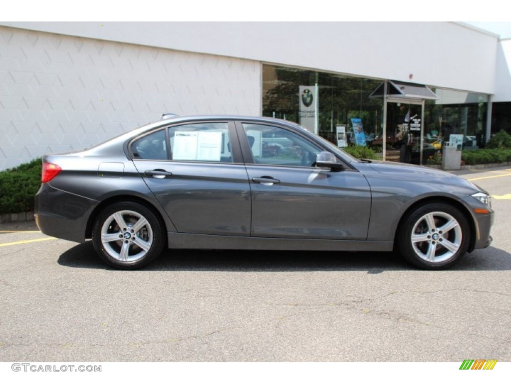 2014 3 Series 328i xDrive Sedan - Mineral Grey Metallic / Black photo #2