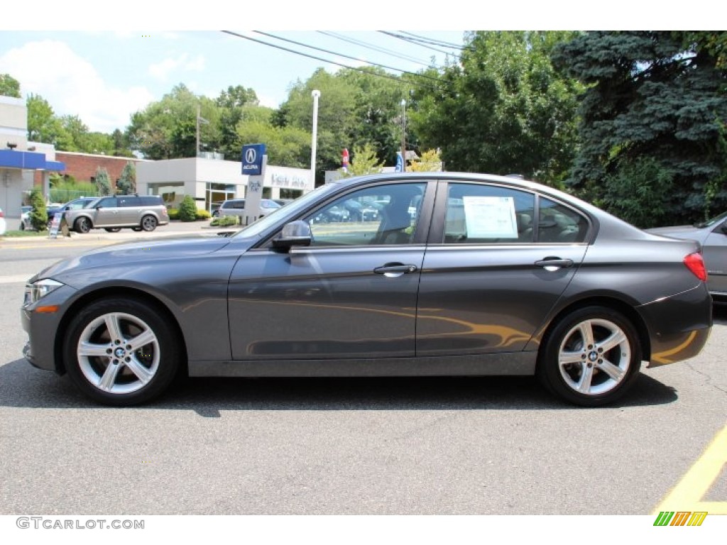 2014 3 Series 328i xDrive Sedan - Mineral Grey Metallic / Black photo #5