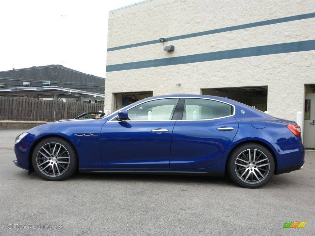 2014 Ghibli S Q4 - Blu Emozione (Blue) / Cuoio photo #3