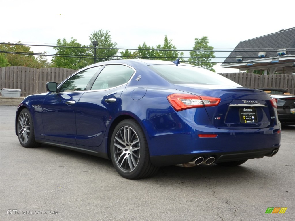 2014 Ghibli S Q4 - Blu Emozione (Blue) / Cuoio photo #4