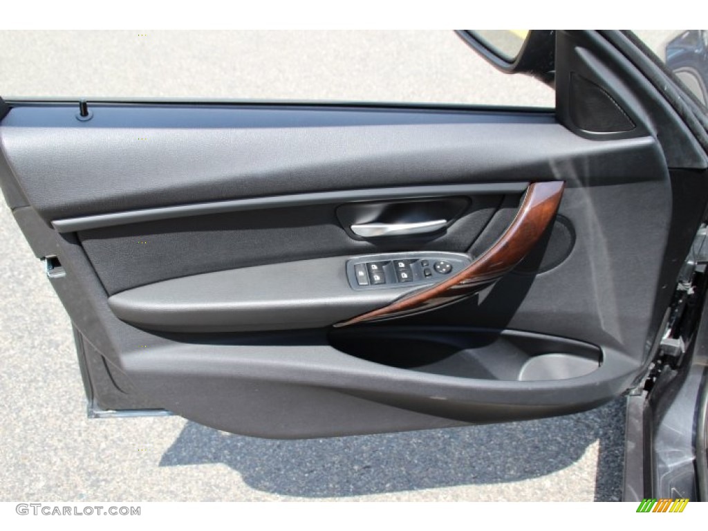2014 3 Series 328i xDrive Sedan - Mineral Grey Metallic / Black photo #8